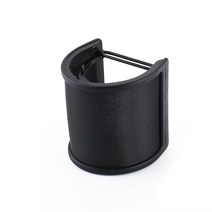 리플렉션필터전문 U 모양 더블 레이어 녹음 스튜디오 마이크 윈드 스크린 팝 필터 마스크 쉴드 커버, 한개옵션0, 한개옵션0