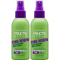 Garnier Milk Hair Spray 미국 가르니에 프럭티스 스타일 컬 리뉴 리액티베이팅 밀크 헤어 스프레이 142g 2팩