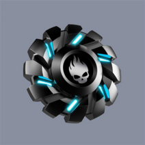 신기한 3색 야광 라이트 메탈 피젯 스피너 고속 무소음 연속 회전 베어링 핑거스피너 장난감 토이, 블랙 sps160