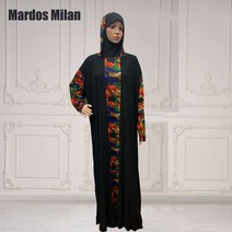 이슬람 여성복장 터키-아프리카 여자 후드 abaya기도 의류 Kaftan 이슬람 두바이 사우디 Femme 드레스 라마