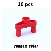 부품 Moc 하이테크 핀 커넥터 볼트 연결 DIY 빌딩 블록 액세서리 장난감 레고 호환 부품과 가능, b5-2x3 10pcs, [12] B5-2X3 10pcs