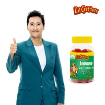 꾸미바이트 [신현준 비타민] 이뮨 아연+비타민 C D 60구미 1병, 선택완료, 단품없음