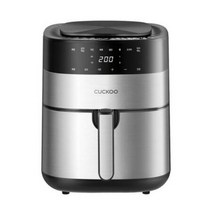 쿠쿠 5.5L 에어프라이어 실버블랙 CAF-G0610TB, (최종혜택가 84000원) 쿠쿠 본사, 상세페이지 참조