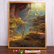 프레리 코트 프린트 패브릭 크로스 스티치 세트 자수 DMC 스레드 수제 뜨개질 수공예 취미 치실 방 장식 쥬얼리, HMA91112+50x70+14CT Cotton Thr