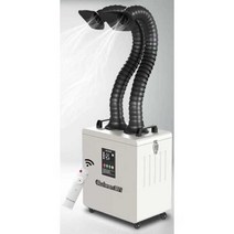 납땜 연기 흡입기 집진기 제거기 제연기 배 더블, 1. 업그레이드 집진기 (단일)