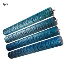 크로스 플로우 팬 송풍기 휠 플라스틱 크로스 플로우 블레이드 임펠러 에어컨 13P, 03 85X668mm