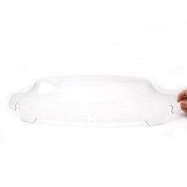 오토바이바람막이 윈드실드 바이크 오토바이 45 quot7quot105 quot 할리 투어링, 4.5 inch Clear
