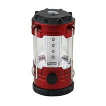 아웃도어 장비 12 LED 휴대용 캠프 텐트 캠핑 램프 마등 울트라 라이트 캠핑 램프 스탠드 레드, 보여진 바와 같이