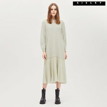 시슬리 셔링 롱 니트 원피스 SAKO05111_MT