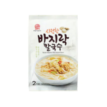 한일본고장 시원한 바지락 칼국수 2인, 477.6g, 5개