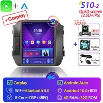 차량용 2Din 카 라디오 멀티미디어 비디오 내비게이션 헤드유닛 스테레오 스피커 오디오 기아 스포티지 3 SL 2008-2016 안드로이드 11 용, 10 S10-2 Fan-Camera