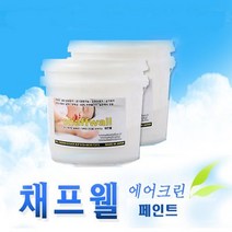 벽지페인트 결로세균곰팡이제거방지 실내공기정화 천연페인트 채프웰, 핸디퍼티 실내용 빠데 5 kg