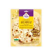 티아시아 골든 버터 난 (200G), 1개, 200g