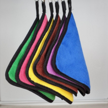 휴대용 와이어릴 골프수건 골프타올, 브라운