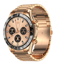 스마트 워치/블루투스 통화/음악 재생/남녀 공용/안드로이드 및 IOS 지원, 골드