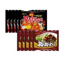 삼양 짜짜로니5개 + 불닭볶음면5개, 5개