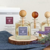 아로니카 우드스틱 차량용 디퓨저60ml 화이트로즈, 1개