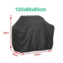정원 바베큐 커버 야외 먼지 방수 웨버 헤비 듀티 그릴 커버 비 보호 야외 원예 도구, 100x66x80cm