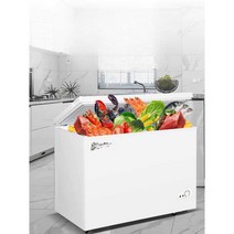 김치냉장고 소형 업소용 급랭 미니 온도조절 1등급, 두 칸을 갖춘 306L 화이트/절전모델