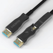 BUyuS스마트 광 HDMI 분리형 케이블 [Ver2.0] 20M굿딜 브이숍, 상세페이지 참조