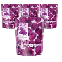 달콤한 자색고구마칩, 60개, 240g