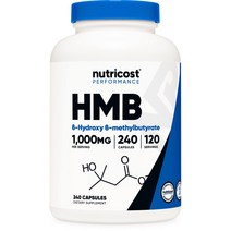 Nutricost HMB 1000mg 240 캡슐, 240정