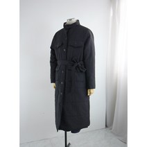 카라 포딩 주머니 롱 바바리 점퍼 OKI1124 빅사이즈