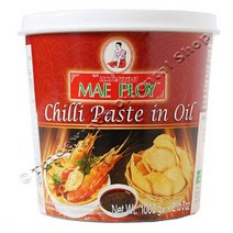 Mae Ploy 매 플로이 칠리 페이스트 오일 1kg Chilli Paste in Oil 1kg