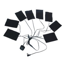 열선마우스패드 USB 의류 히터 패드 빠른 가열 페이스트 패드 3 기어 조정 가능 조끼 재킷 스웨터 열 매트 가제트 유지 129, 1에서 8