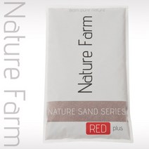 네이처팜 네이처샌드 레드 플러스 0.8~1.2(mm) 1kg / 수족관 바닥재, 단품