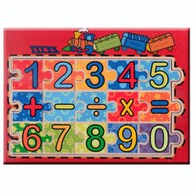 유아 숫자공부 퍼즐 선물 유아용퍼즐 그림퍼즐 아기퍼즐 5살퍼즐, 1개