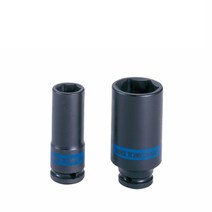 킹토니 킹토니 1 2인치 롱임팩소켓 롱 임팩소켓 소켓 복스, 1개, 10mm