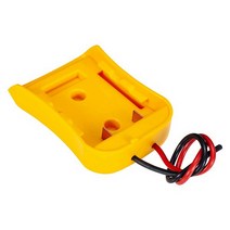 Dewalt 18V 20V 최대 배터리 도크 홀더 전원 마운트 커넥터 용 배터리 어댑터, 한개옵션0