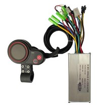전기 스쿠터 컨트롤러 36V 48V 500W/750W 22A LCD 디스플레이 엄지 스로틀 e바이크 액세서리 부품