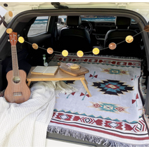 플로티나 캠핌용 순면담요 130x160cm