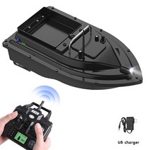 RC 보트 무선D16B GPS 물고기 미끼 보트 2kg 로딩 더블 모터 500M 원격 제어 2.4GHz 고속 탐지기 RC, 02 US plug
