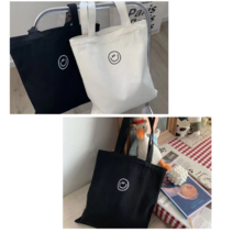 에코백 스마일에코백 토트백 도시락가방 실내화가방 캔버스백 미니에코백 스마일가방 보조가방 KK89