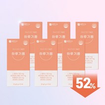 하루기쁨 무기력 의욕상실 마음회복 종합관리 포뮬러 마음의 영양 전문약사 연구개발, 하루기쁨 6BOX