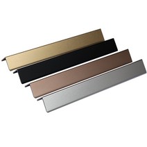 바닥 재료 분리대 몰딩 코너비드 타일 욕실문 금속 코너 보호 스트립 알루미늄 합금, golden, 폭1cm