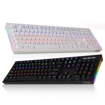 COX 교체축 사이드 RGB GTMX 게이밍 기계식 키보드 적축, 블랙, CK01, 일반형
