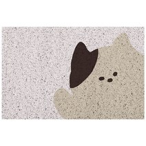 MOCAROSE 미끄러짐을 방지하다 코일현관매트 북유럽 스타일 캐릭터 소동물 방수 주방 카펫, 80x120cm, 1#