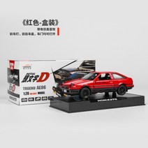 [JS멀티샵] 이니셜 D 토요타 AE86 트레노 Toyota Trueno 이니셜D 다이캐스트 모형, 8. 레드 (선물용 상자 포함)