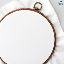 율아트 고급 대나무수틀 26cm 고무수틀 20cm 광목세트 고무후프 프랑스자수틀 원형수틀 원데이클래스 나무수틀 프린팅가능 인테리어소품, 패브릭마카 12색