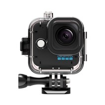 무료 배송GoPro Hero 11 블랙 미니 방수 케이스 다이빙 필터 보호 하우징 수중 쉘 스포츠 카메라 액세서, 02 붉은 색
