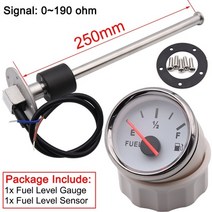 수심측정기 수심체크기 바다 낙시 무선 해양 연료 레벨 게이지 센서 -, 250mm 센서로