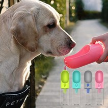 펫킷 에버스위트 트레벌 반려동물 이동식 물병, 핑크, 1개