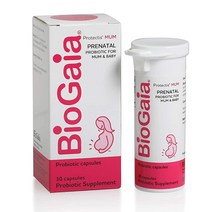 BioGaia Protectis Mum 산전 프로바이오틱 엄마와 아기에게 도움이 됩니다 아기의 소화 및 면역 시스템 개발 지원 엄마의 방어 강화 건강 촉진 30개