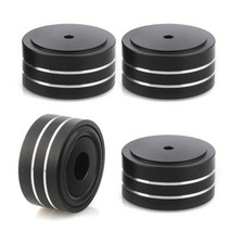 차량용 바닥 우퍼 4xspeaker 진동 방지 스피커 보호대 오디오 증폭기 서브우퍼용, 검은색