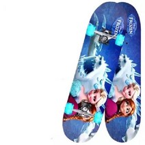 댄싱 초보자용 입문용 롱보드 스케이트보드 80CM 댄싱롱보드 초보 스케이트 초보자 스타크, 5-15세의 얼음과 눈이 빛나는 바퀴 + 보호 장비 +