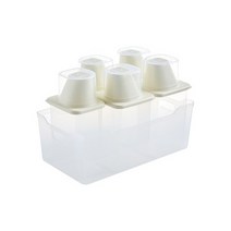 이지킵 다용도 잡곡용기 트레이 B set 870ml 5p + 소 1p 아이보리